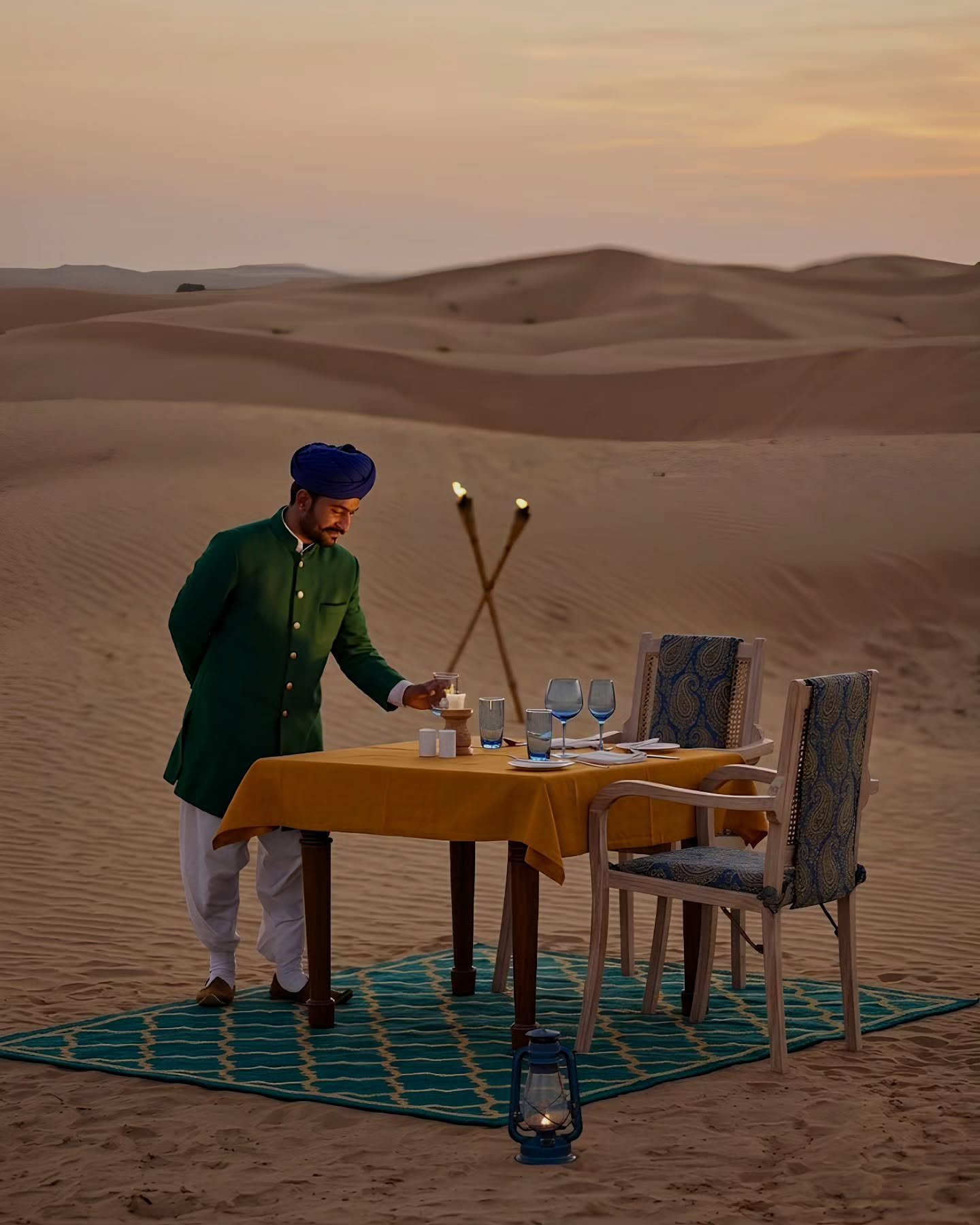 camp in Jaisalmer